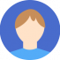 Illustration of a person on a blue background